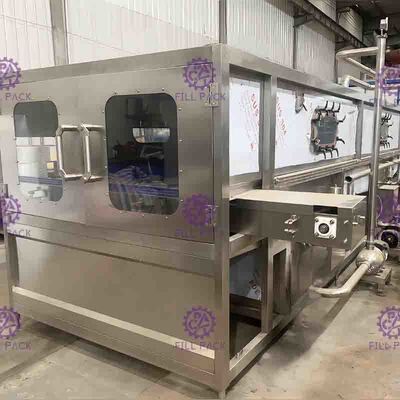 Máquina de embalagem industrial da garrafa, equipamento plástico da esterilização da garrafa