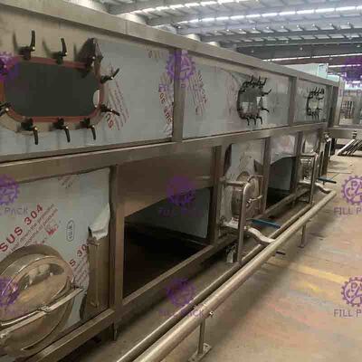 Esterilizador automático da máquina de embalagem da garrafa para a linha de produção da bebida