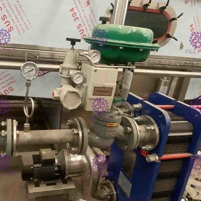Esterilizador automático engarrafado bebida carbonatado, equipamento de processamento do suco