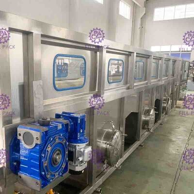 Pode/máquina de embalagem refrigerar engarrafado da garrafa do esterilizador do suco para a bebida que faz a máquina
