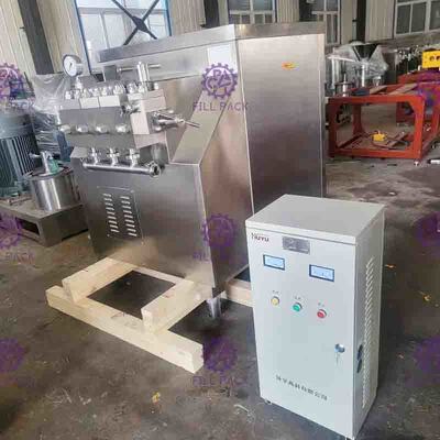 Homogenizador de alta pressão de 3000LPH 25MPa Microfluidics para Juice Milk