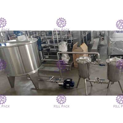 O lichi misturado Juice Preparation Equipment Plant System do chá 3000L/H da bebida Flavored