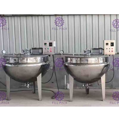 2000LPH três da bebida camadas de equipamento de processamento com agitador