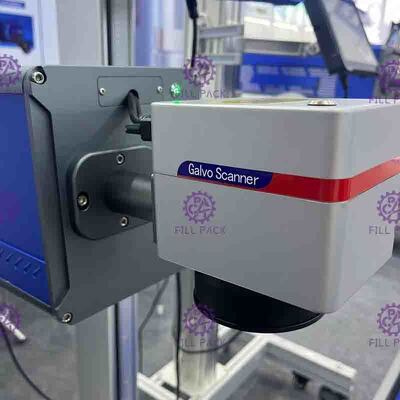 Linha de impressão de datação a laser arrefecida a ar de 1 kW / planta / unidade para garrafas de bebida