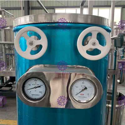 Esterilizador de UHT de aquecimento elétrico de 1 T/H para a linha de produção tipo da bebida da bobina