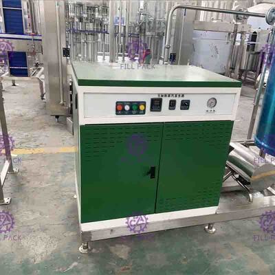Esterilizador de UHT de aquecimento elétrico de 1 T/H para a linha de produção tipo da bebida da bobina