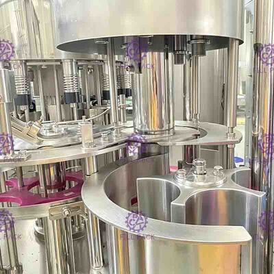 Máquina de enchimento do leite da integral 3 in-1washing-filing-capping da garrafa do monoblock 6000BPH/dispositivo automáticos