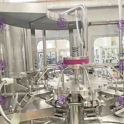 Máquina de enchimento do leite da integral 3 in-1washing-filing-capping da garrafa do monoblock 6000BPH/dispositivo automáticos