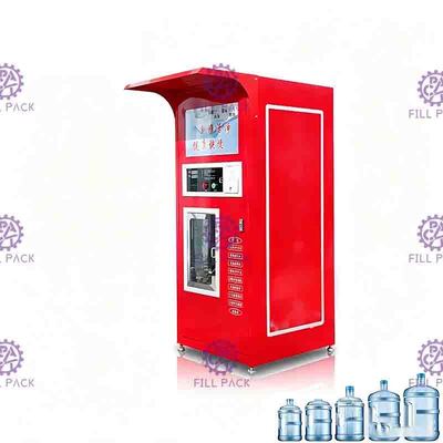 Moeda e máquina 10L/Min 550W 0.5MPA de Bill Purified Water Bottle Vending