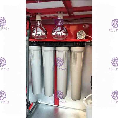Moeda e máquina 10L/Min 550W 0.5MPA de Bill Purified Water Bottle Vending