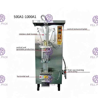 Linha líquida do ensaque de água da máquina de enchimento da água do saco 1000L do malote do saquinho