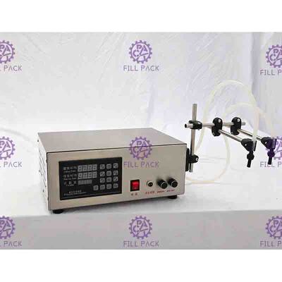 garrafa líquida da bomba elétrica semi automática do controle de Digitas da máquina de enchimento da água 2Heads