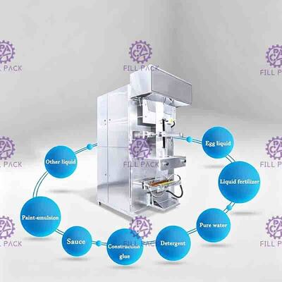 PLC líquido da máquina de empacotamento do saquinho do filme 10KG composto programável