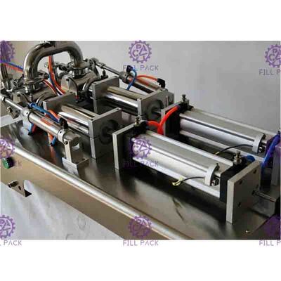 máquina de enchimento líquida pneumática semi auto da pasta 1000ml