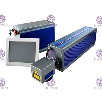 flexibilidade de Modular Design High da impressora do código do laser de 30m/Min Co 2