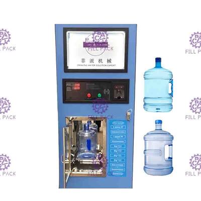 máquina de venda automática da água da osmose reversa de 20L 3200GPD para o água da torneira municipal