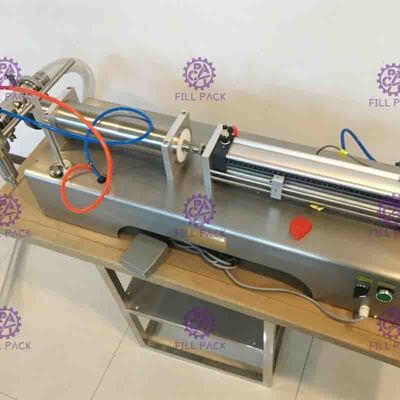 Única operação fácil de alta velocidade líquida principal da máquina de enchimento Semi-auto