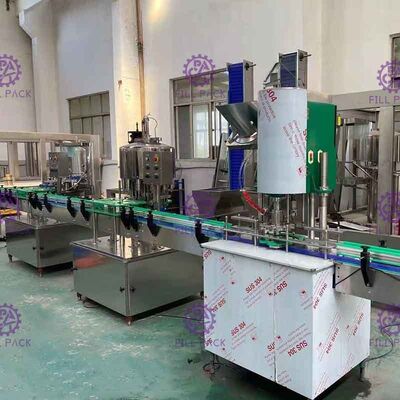 Máquina de engarrafamento pura automática da água 2000BPH 2L, capsulador do enchimento de Rinser da garrafa