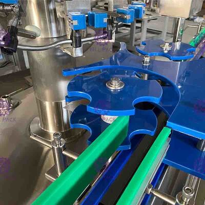 Máquina de enchimento da água de garrafa do ANIMAL DE ESTIMAÇÃO 50BPM com 12 cabeças de enxaguadela