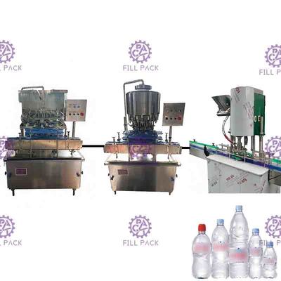 água potável 3 do ANIMAL DE ESTIMAÇÃO 500ml/1L/2L em 1 equipamento/planta/máquina/sistema/linha do capsulador do enchimento da arruela de Monoblock
