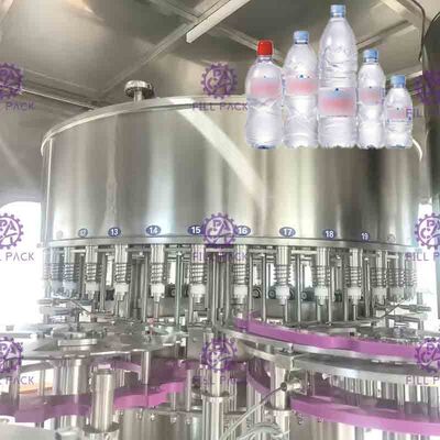 água potável 3 do ANIMAL DE ESTIMAÇÃO 500ml/1L/2L em 1 equipamento/planta/máquina/sistema/linha tampando de enchimento de lavagem de Monoblock