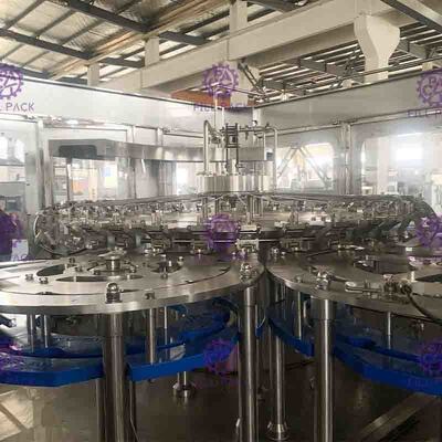 15000BPH 3 em 1 máquina de enchimento bebendo pura da água de garrafa do ANIMAL DE ESTIMAÇÃO de Monoblock produzindo o equipamento 304 de aço inoxidável
