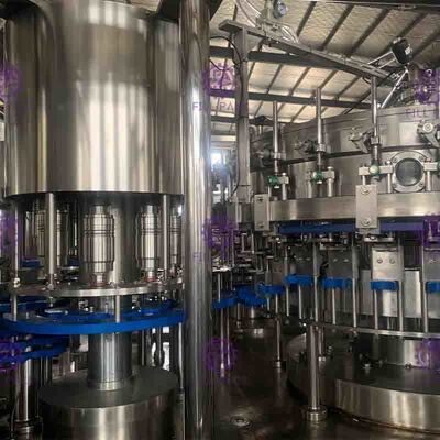 15000BPH 3 em 1 máquina de enchimento bebendo pura da água de garrafa do ANIMAL DE ESTIMAÇÃO de Monoblock produzindo o equipamento 304 de aço inoxidável