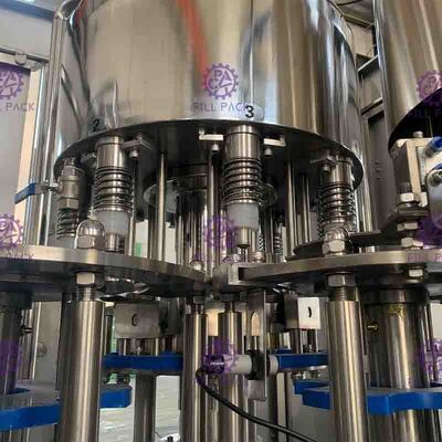 Máquina de etiquetas tampando de enchimento mineral do ANIMAL DE ESTIMAÇÃO de 3000BPH 2L para não a bebida da soda