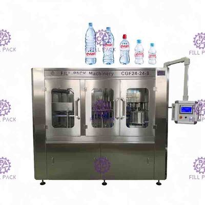 Máquina de engarrafamento automática da água potável, máquina de enchimento de alta velocidade