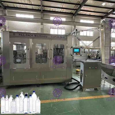 15000BPH coberto superior da máquina de enchimento 10 32 - 32 da água de Hygeian -