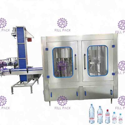 Máquina de enchimento automática Monoblock da água da garrafa pequena