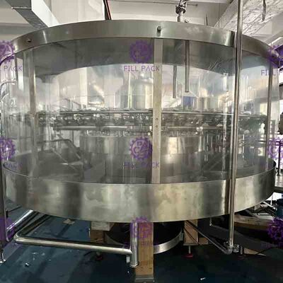 Máquina de enchimento pura da água do polígono com a roda aerodinamizada do seletor e baixa gravidade