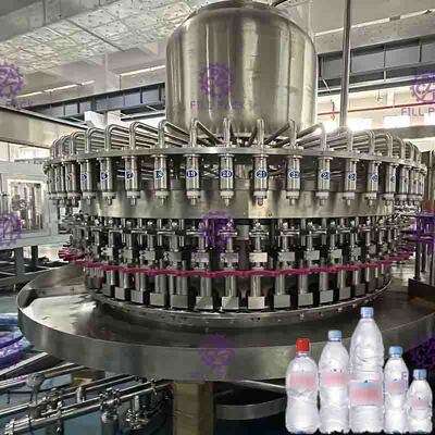 máquina de enchimento da água de garrafa 25000BPH com PLC de Siemens e duas partes da construção