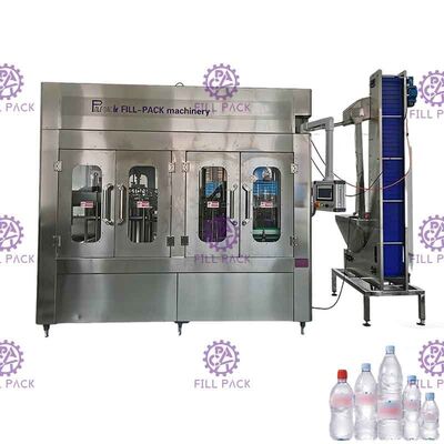 Máquina de enchimento da água potável de Monoblock, enchimento da lavagem e selagem 3 em 1