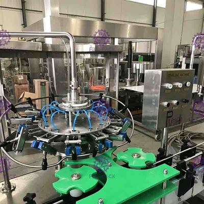 SUS304 máquina de enchimento líquida da água da água potável 500ml Monoblock