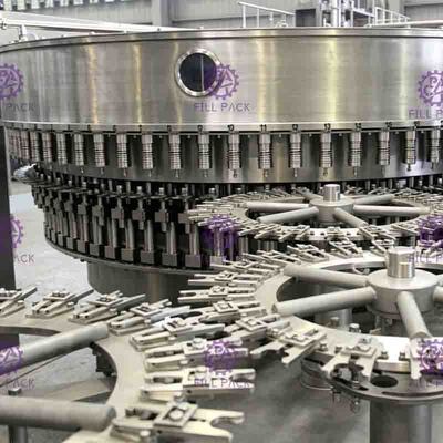 A grande capacidade engarrafou 3 em 1 processo preciso das cabeças da máquina de enchimento 60 da água