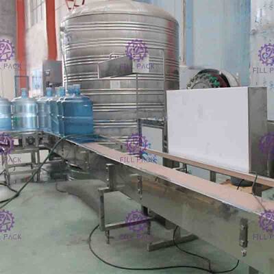Equipamento/planta/máquina/sistema/linha tampando de enchimento de lavagem da água da cubeta/garrafa do tambor/galão