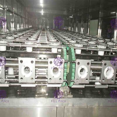 1200BPH automático máquina de enchimento da água de 5 galões/linha com de aço inoxidável