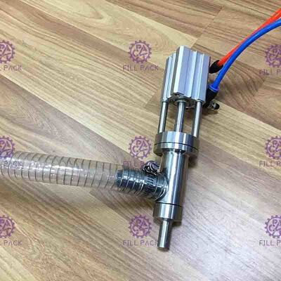 máquina de enchimento pneumática do líquido da pasta da única cabeça 0.6mpa