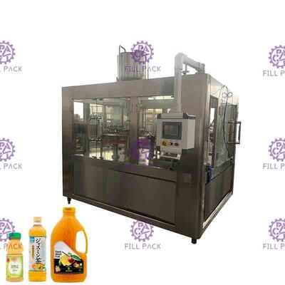 Monoblock 3 em 1 máquina de enchimento quente apropriada para o engarrafamento do suco
