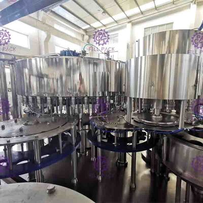 3 em 1 para a bebida automática Juice Hot Filling Machine do ANIMAL DE ESTIMAÇÃO/garrafa de vidro