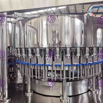 Máquina de enchimento giratória de aço inoxidável quente engarrafada asséptica da máquina de enchimento