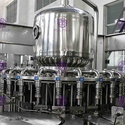 Enchimento quente de alta velocidade do suco de fruto da máquina de enchimento e tipo volumétrico tampando das máquinas
