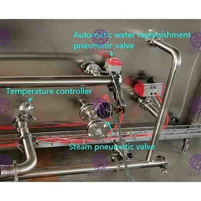 Equipamento automático quente do túnel refrigerando do pasteurizador da máquina de enchimento 20000BPH