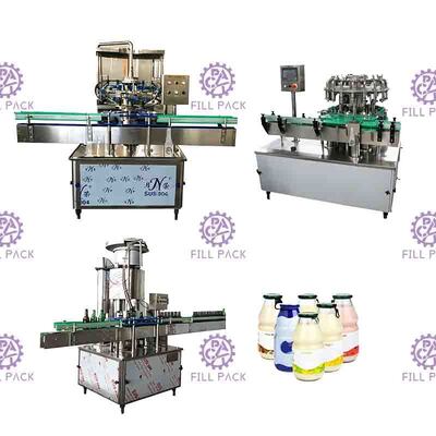 Fruto Juice Beverage Hot Filling Machine de 1500BPH 0-2L para a tração Ring Cap da garrafa de vidro