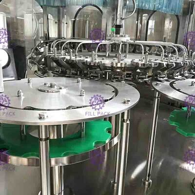 4 automáticos em 1 grânulo do fruto da polpa de Monoblock das garrafas do ANIMAL DE ESTIMAÇÃO de Juice Filling Machine