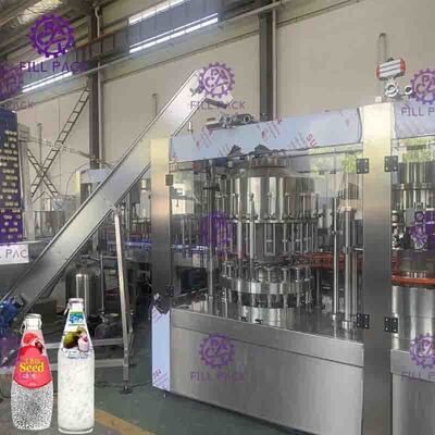 Equipamento de enchimento de levantamento 12000BPH da bebida do ar com tampões do metal