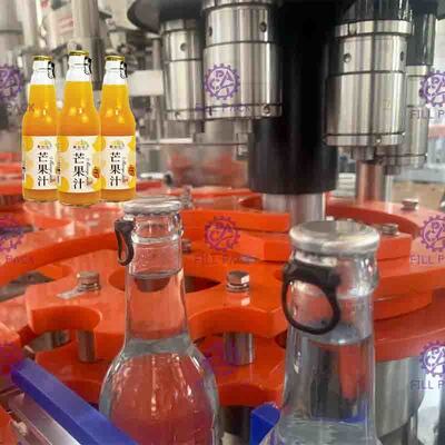 Equipamento de enchimento de levantamento 12000BPH da bebida do ar com tampões do metal