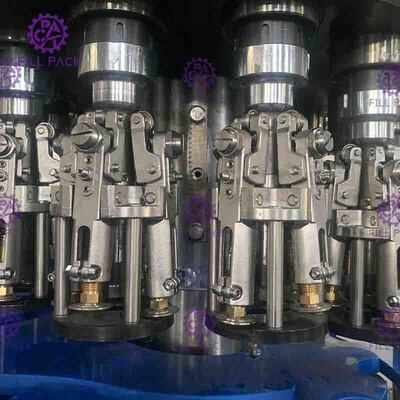 Os tampões do metal de Full Auto 8000BPH frutificam Juice Filler Touch Screen Control