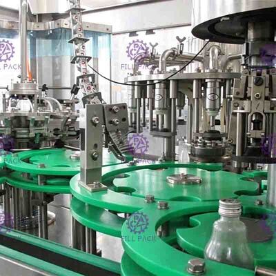 O contato SUS316 parte Juice Filling Machine apropriado para a mudança diferente da garrafa do tamanho